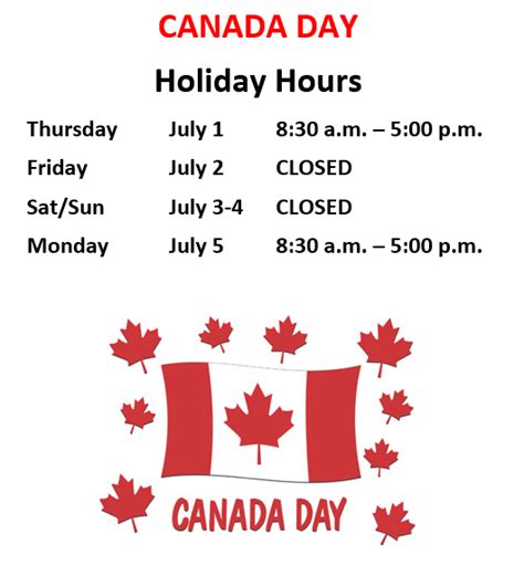 yorkdale canada day hours.